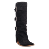 Dingo Buckle Bunny - Women's Suede Cowgirl Boot