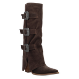 Dingo Buckle Bunny - Women's Suede Cowgirl Boot