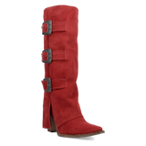 Dingo Buckle Bunny - Women's Suede Cowgirl Boot