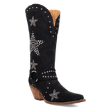 Dingo Lucky Stars - Women's Suede Cowgirl Boots