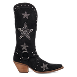 Dingo Lucky Stars - Women's Suede Cowgirl Boots