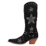 Dingo Lucky Stars - Women's Suede Cowgirl Boots