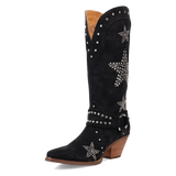 Dingo Lucky Stars - Women's Suede Cowgirl Boots
