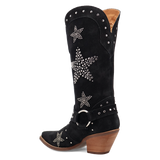 Dingo Lucky Stars - Women's Suede Cowgirl Boots