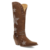 Dingo Lucky Stars - Women's Suede Cowgirl Boots