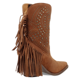 Dingo Star Power - Women's Suede Cowgirl Boot