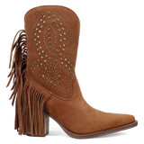Dingo Star Power - Women's Suede Cowgirl Boot