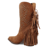 Dingo Star Power - Women's Suede Cowgirl Boot