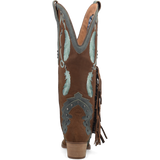 Dingo Dream Catcher - Womens Suede Leather Cowboy Boots