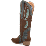 Dingo Dream Catcher - Womens Suede Leather Cowboy Boots