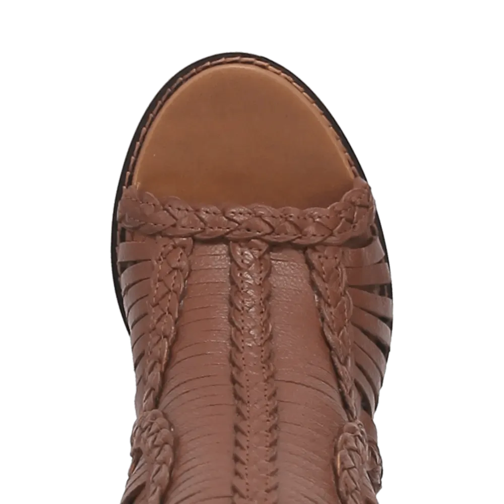 Dingo Jeezy- Womens Leather Sandal Cowgirl Boot - Hatcountry
