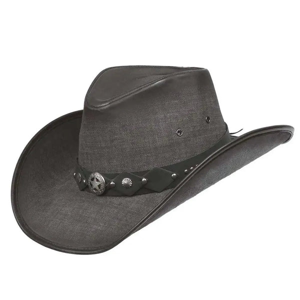 Deadwood Trading Lawman - Faux Leather Cowboy Hat - Hatcountry