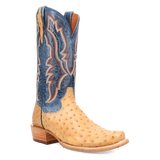 Dan Post Brady - Men's Full Quill Ostrich Leather Cowboy Boots