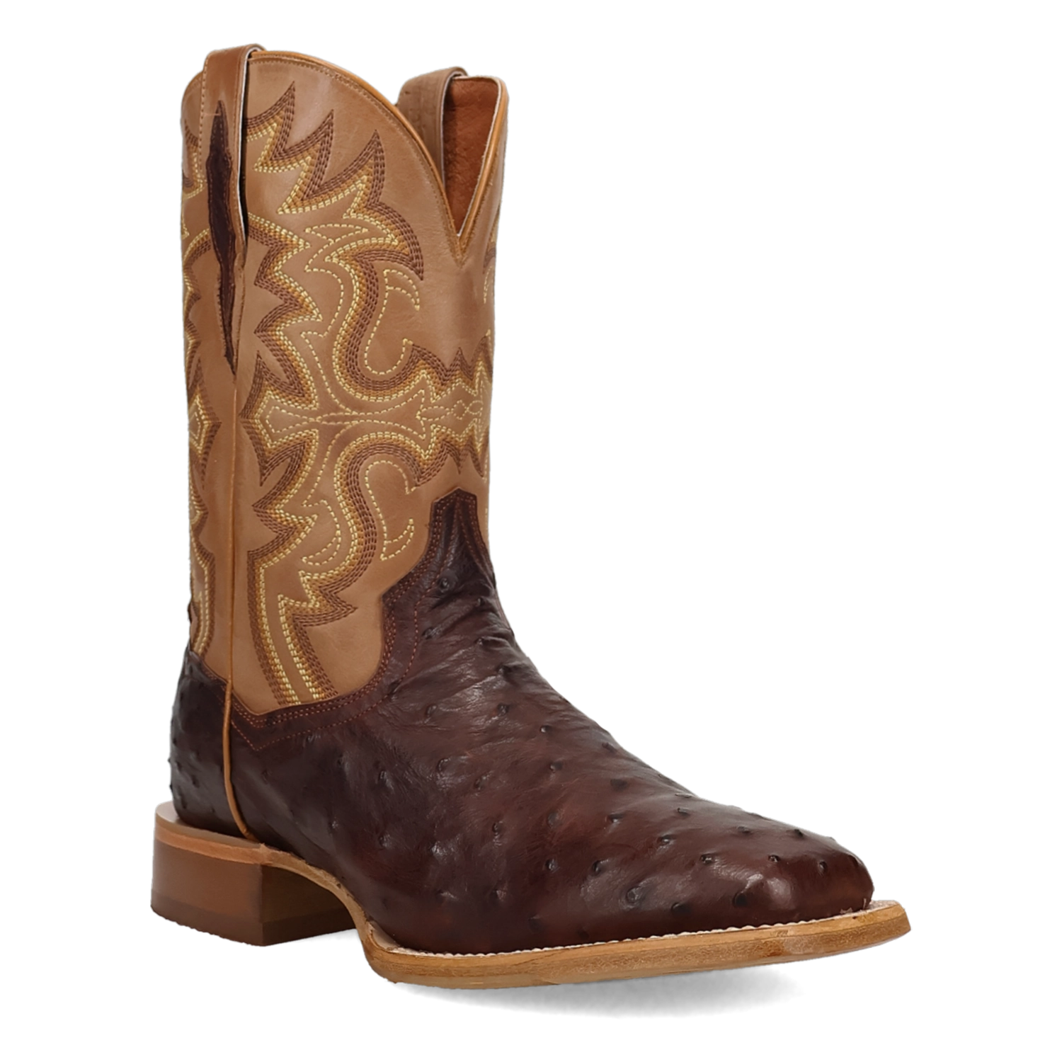 Dan Post Drayden - Men's Ostrich Leather Cowboy Boots