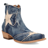 Dan Post Stardust - Women's Denim Cowgirl Booties