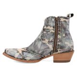 Dan Post Stardust - Women's Denim Cowgirl Booties