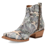 Dan Post Stardust - Women's Denim Cowgirl Booties