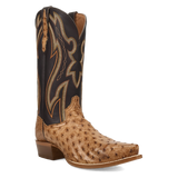 Dan Post Grit - Men's Ostrich Leather Cowboy Boots