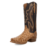 Dan Post Grit - Men's Ostrich Leather Cowboy Boots