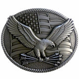 Deadwood Trading Freedom Crest - Men's Belt Buckle