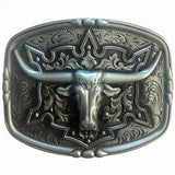 Deadwood Trading Mesa Longhorn - Men's Belt Buckle