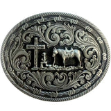 Deadwood Trading Praying Cowboy - Men's Belt Buckle