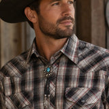 Deadwood Tradiing Turquiose Canyon - Bolo Tie
