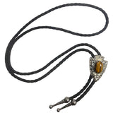 Deadwood Stonepoint Arrowhead (Tiger's Eye) - Bolo Tie