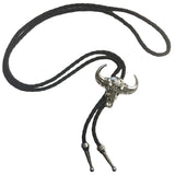 Deadwood Silver Skull - Bolo Tie