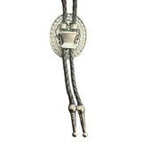 Deadwood Silver Sunburst (Onyx)- Bolo Tie