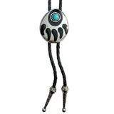 Deadwood Turquoise Bear Claw - Bolo Tie