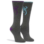 Browning Rowan 2-Pack ( Tahiti Blue / Dahlia ) - Heavyweight Wool Socks - Hatcountry