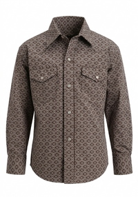 Dark Red Boy Shirts