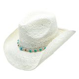 Peter Grimm Geni - Straw Cowboy Hat