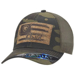 ARIAT Camo Cork Patch (Camo/Green) - Trucker Cap - Hatcountry