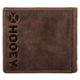 HOOey Inlay Aztec Hands-Up (Brown) - Men's Bifold Wallet