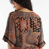 Honey Creek Paisley Petals - Women's Western Blouse
