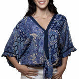 Honey Creek Paisley Petals - Women's Western Blouse