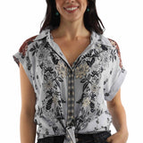 Honey Creek Tie Front - Women's Western Blouse