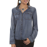 Honey Creek Casual Denim - Women's Western Blouse