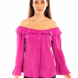 Honey Creek Off Shoulder - Women's Western Blouse