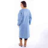 Honey Creek Soft Sherpa - Women's Long Denim Jacket