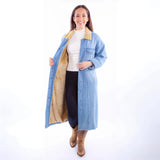 Honey Creek Soft Sherpa - Women's Long Denim Jacket