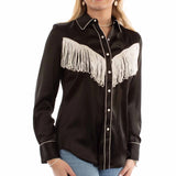 Honey Creek Loop Fringe - Women's Western Blouse