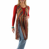 Honey Creek Serape Fringe - Women's Western Vest