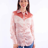 Honey Creek Vintage Peach - Women's Western Blouse