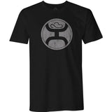 HOOey 2.0 Black Reflective - Mens Crew Neck T-Shirt (Closeout)