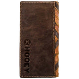 HOOey "Montezuma" Patchwork (Brown/Turquoise) - Men's Rodeo Wallet