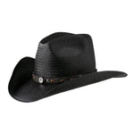Jack Daniels Villain (JD03-62) - Straw Cowboy Hat - Hatcountry