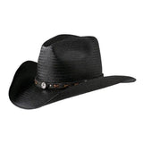 Jack Daniels Villain (JD03-62) - Straw Cowboy Hat - Hatcountry